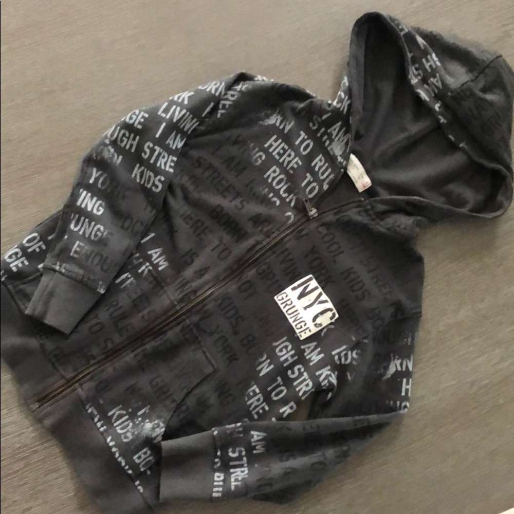 Boys Zippered Hoodie - Zara